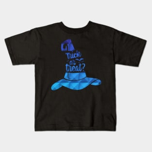 Trick or treat witch hat halloween Kids T-Shirt